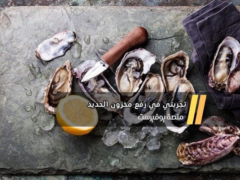 تجربتي في رفع مخزون الحديد